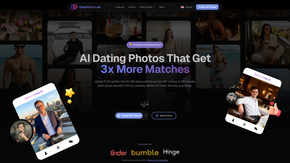 AI Dating Photos Generator screenshot
