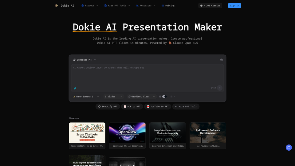 Dokie AI screenshot