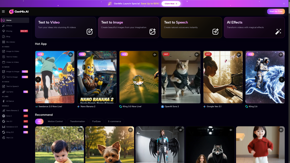 GenMix screenshot