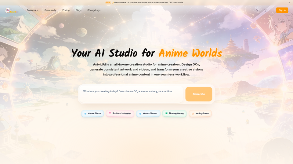 AnividAI screenshot