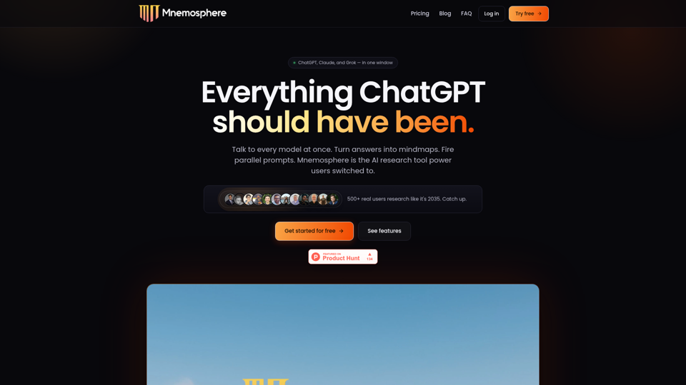 Mnemosphere screenshot