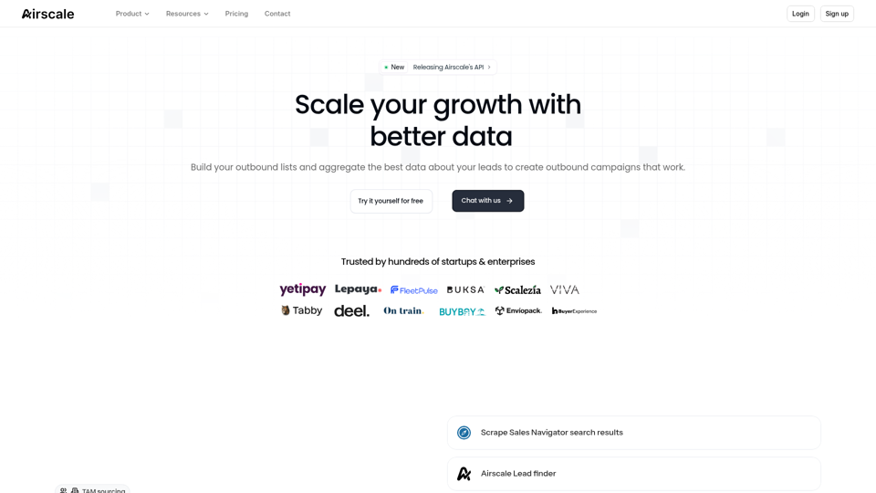 Airscale screenshot