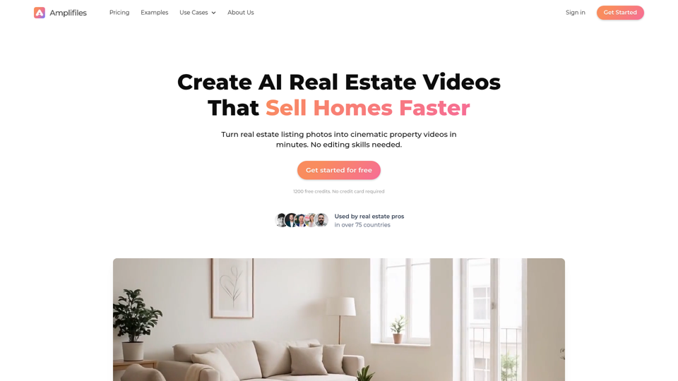 AI Real Estate Video Maker & Editor screenshot