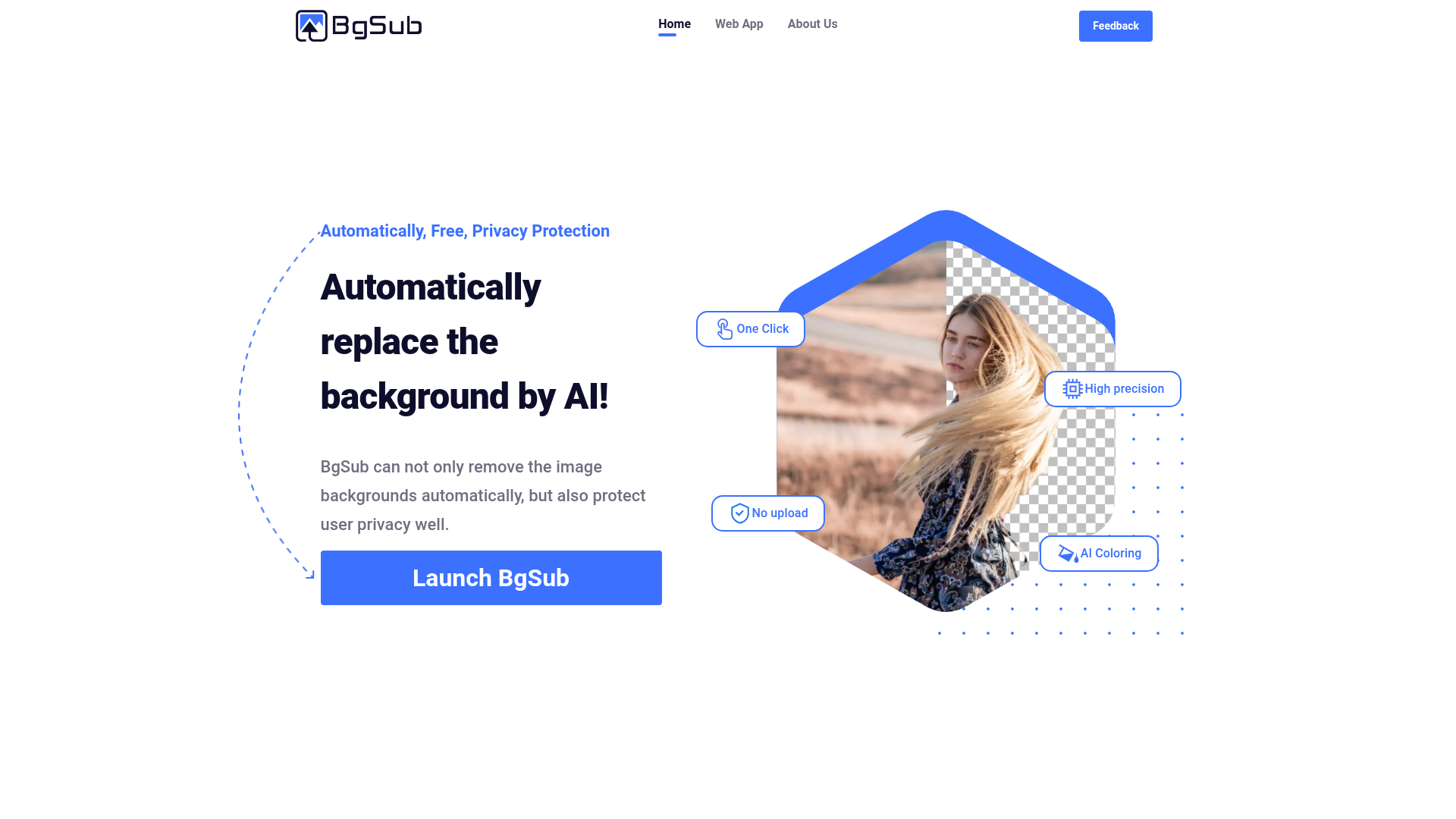 Remove or replace image background without upload image screenshot