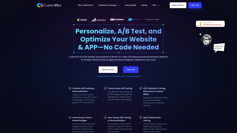 CustomFit.ai screenshot
