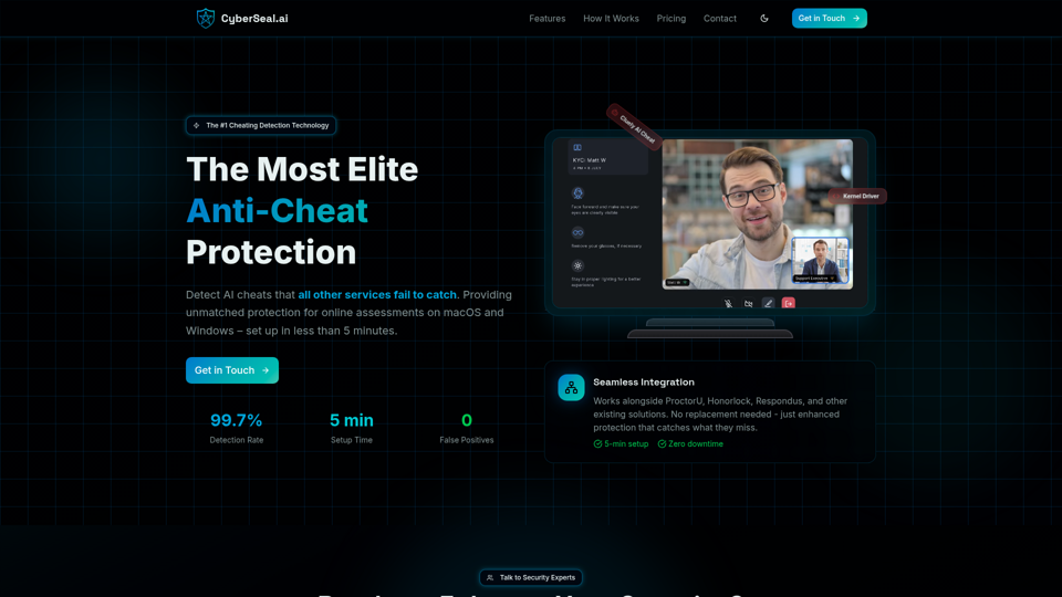 CyberSeal.ai screenshot