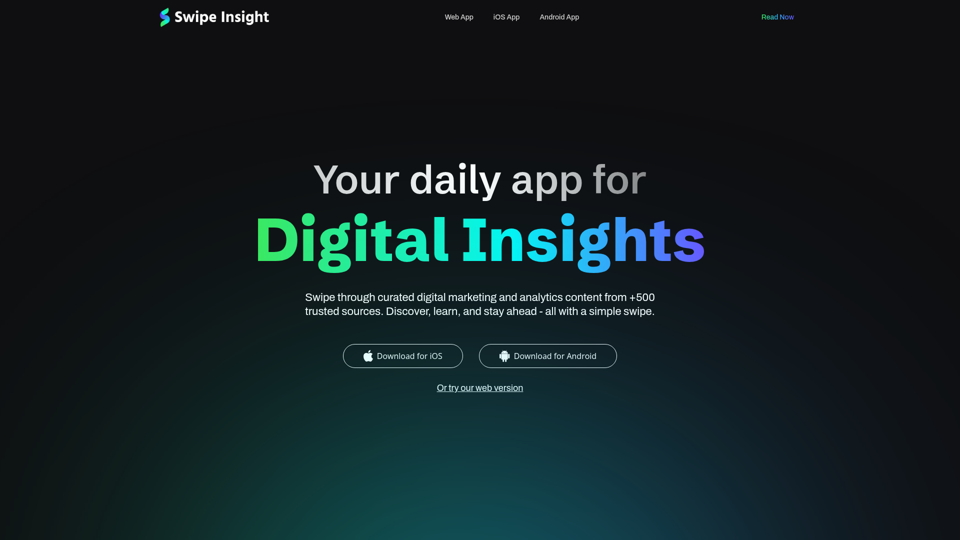 Swipe Insight screenshot