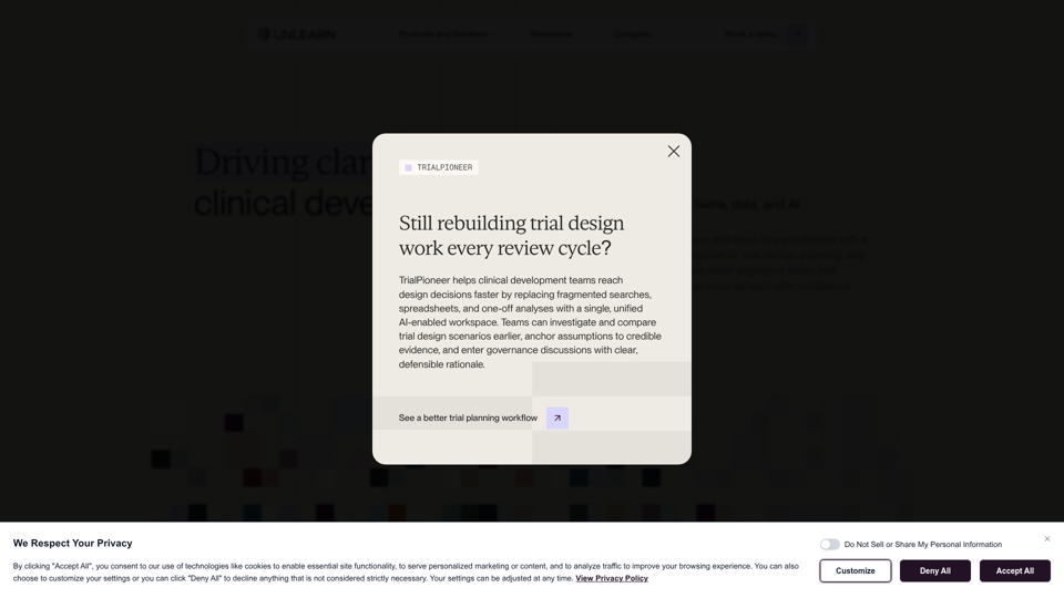 Streamline Clinical Trials with AI and Digital Twins of Patients screenshot