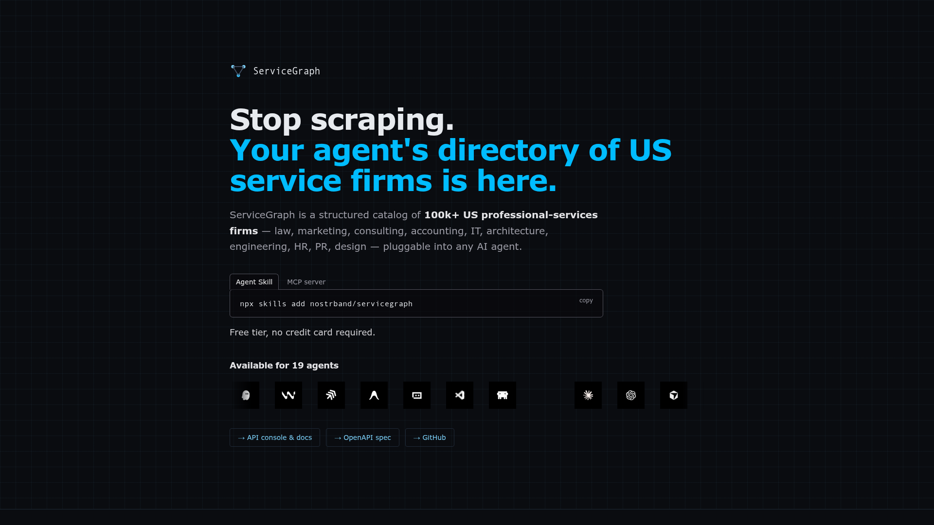 ServiceGraph screenshot
