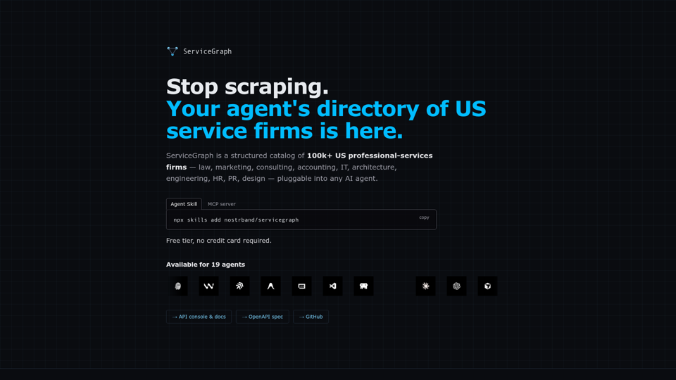 ServiceGraph screenshot