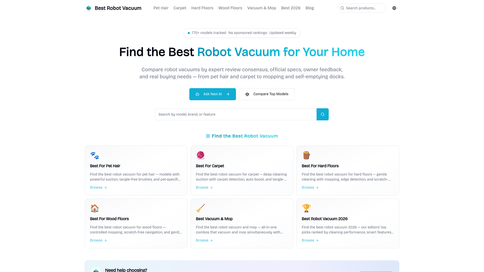 Best Robot Vacuum screenshot