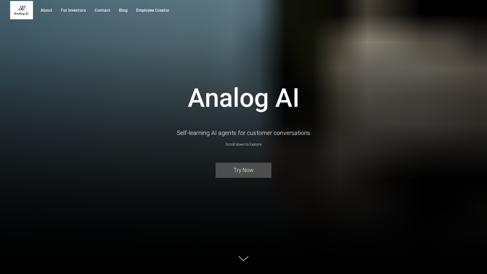 Analog AI screenshot