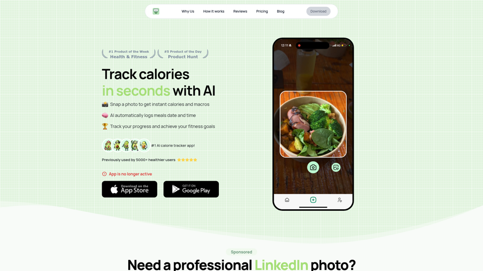 Calorieasy screenshot