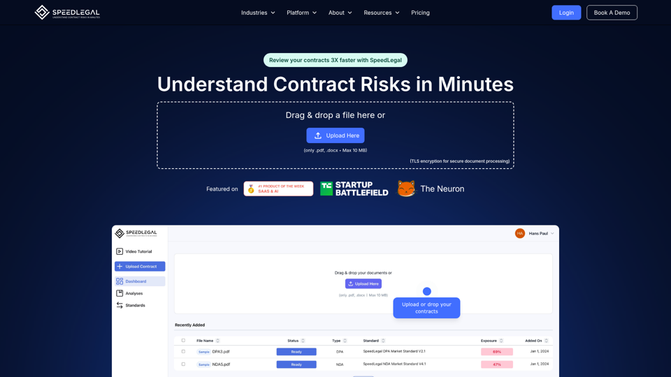 SpeedLegal screenshot