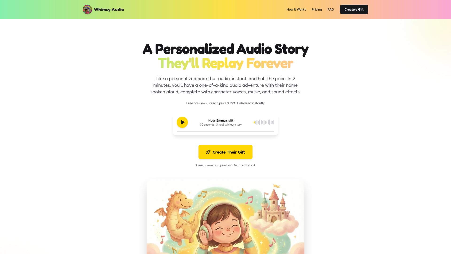 Whimsy Audio screenshot