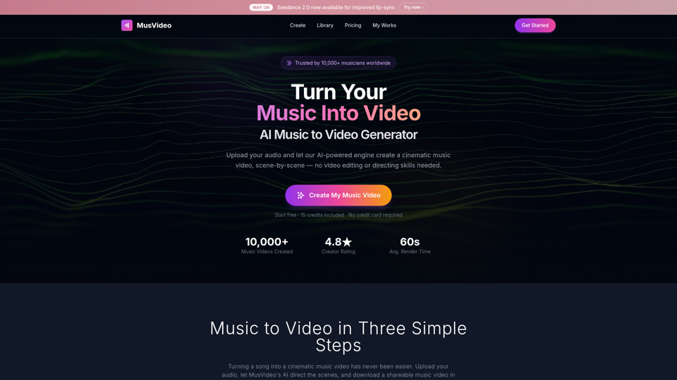 MusVideo screenshot