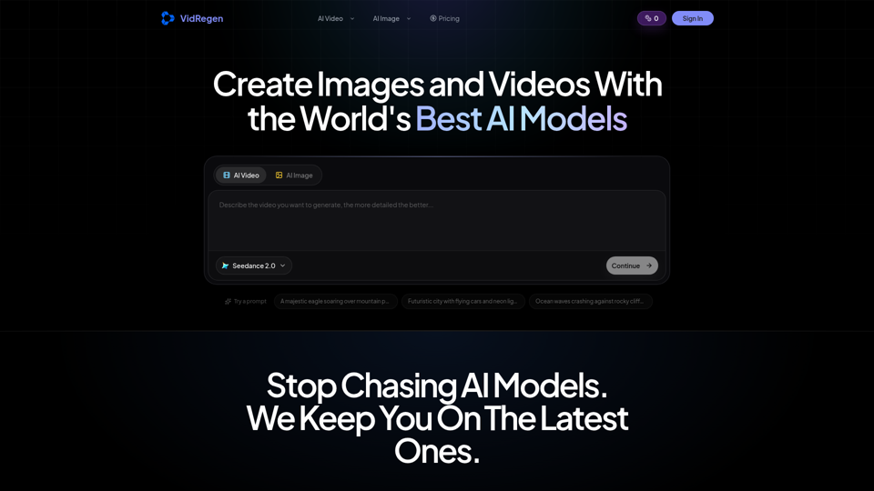 AI Image & Video Generator screenshot