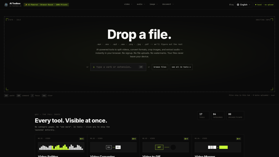 Free Online Video Tools screenshot