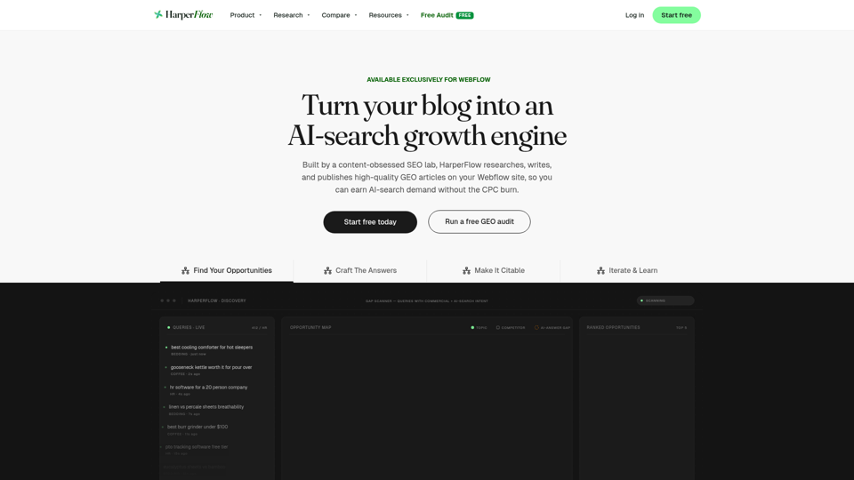 HarperFlow screenshot