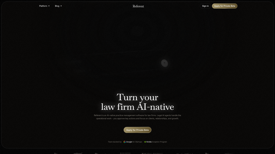 AI for Lawyers & Law Firms screenshot