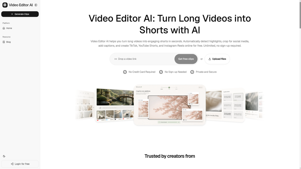 Video Editor AI screenshot
