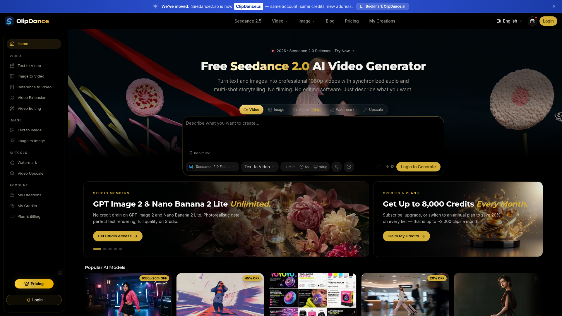 Seedance 2.0 screenshot