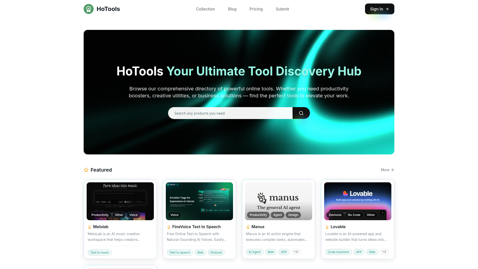 HoTools screenshot