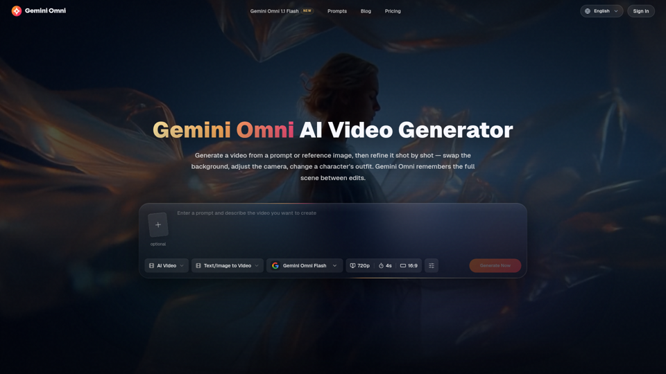 Gemini Omni screenshot