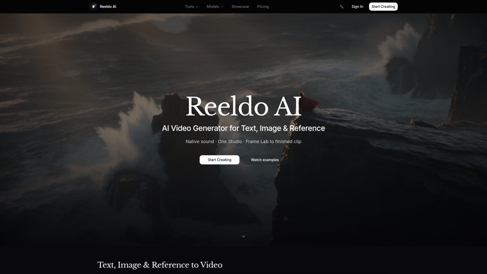 Reeldo AI screenshot