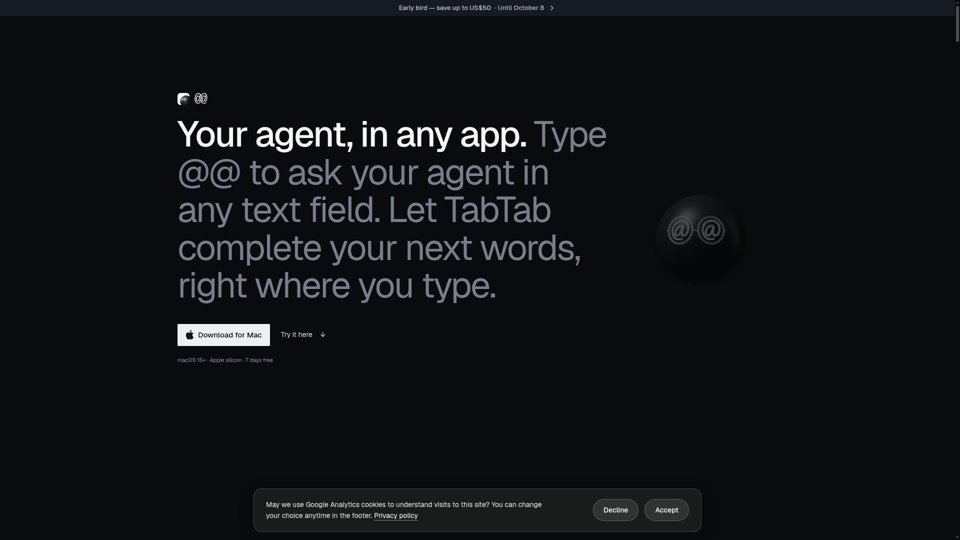 AtAt for Mac screenshot