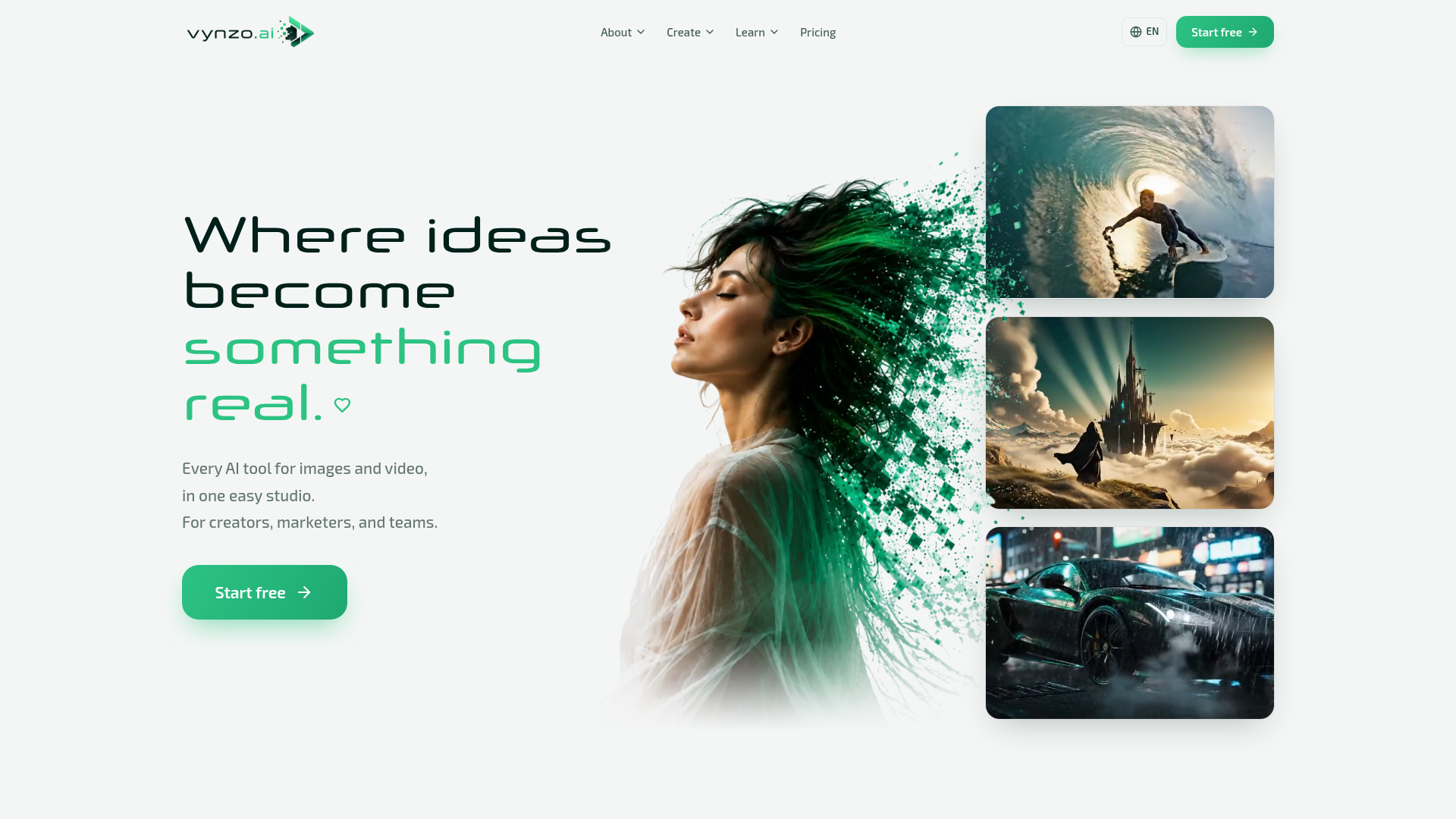AI Image & Video Studio for Creators screenshot